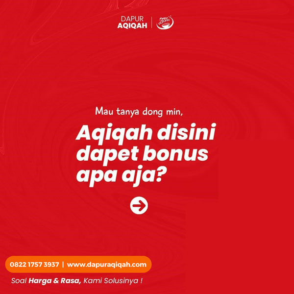 Aqiqah Bandung, Cigadung, aqiqah online 